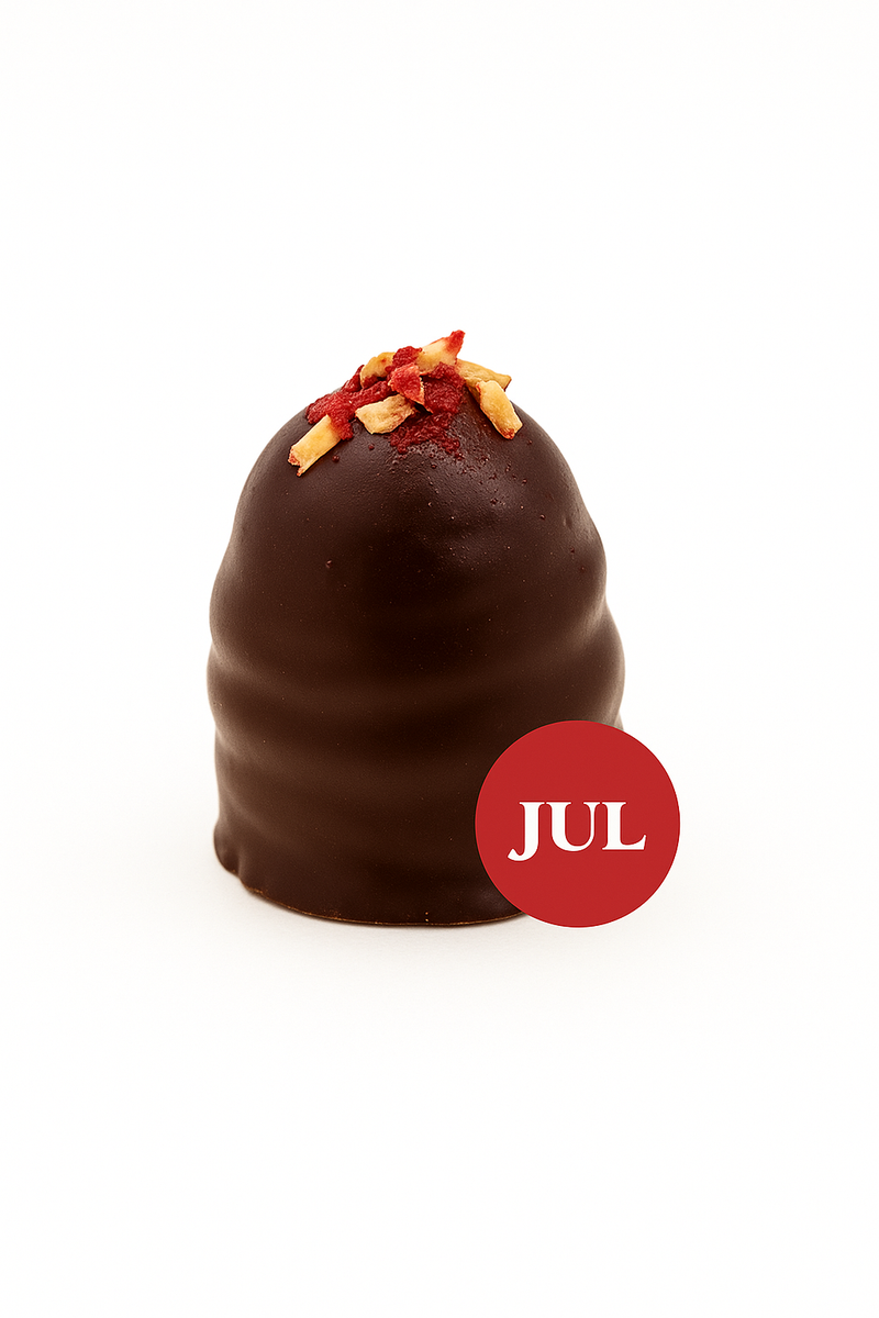 Juleflødebolle – Kirsebær