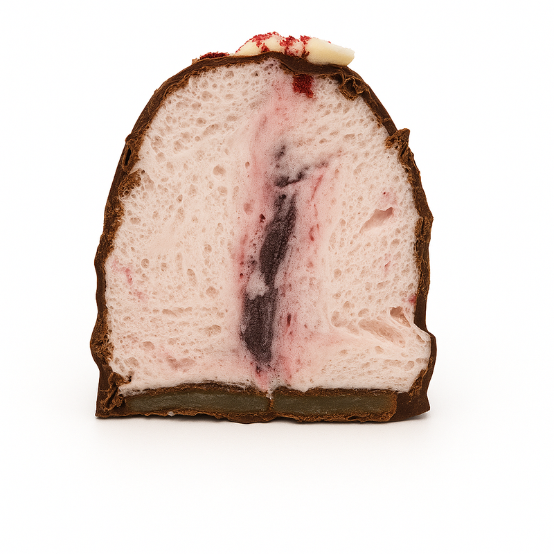 Juleflødebolle – Kirsebær