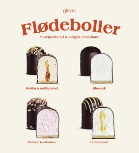 4 flødeboller